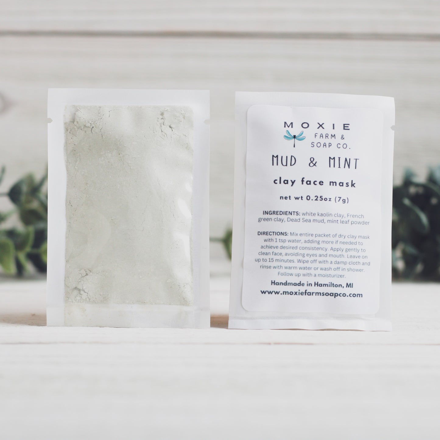 Mud & Mint Clay Face Mask