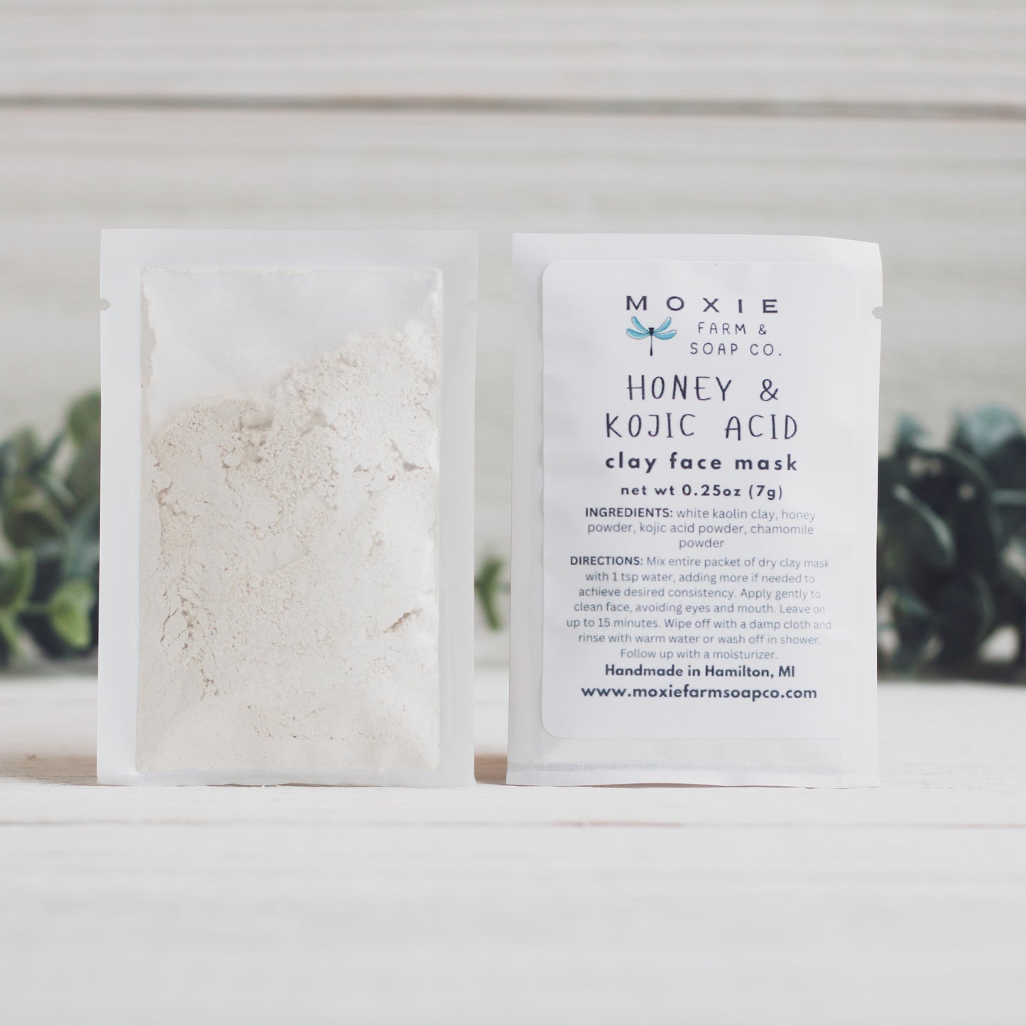 Honey & Kojic Acid Clay Face Mask