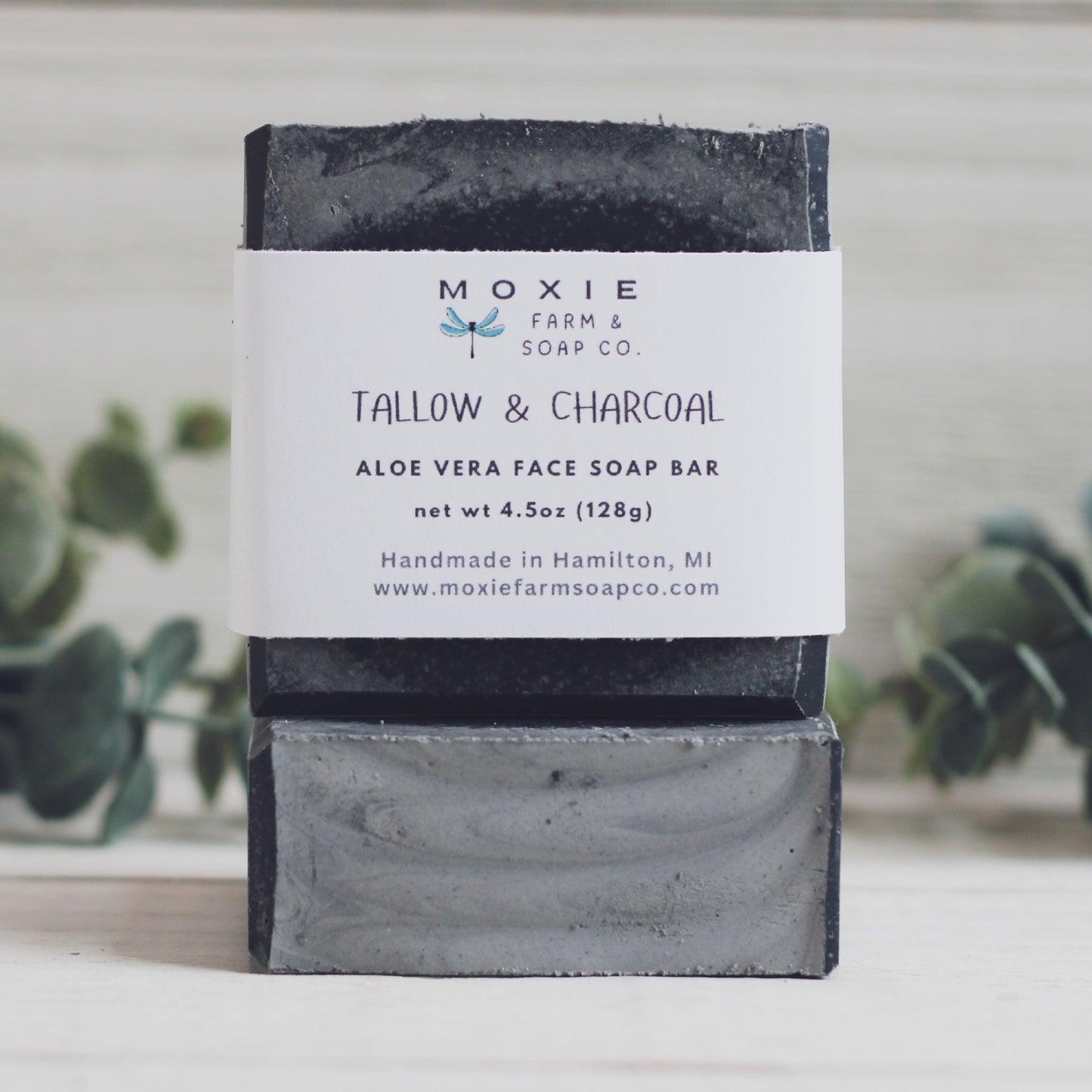 Tallow & Charcoal Aloe Vera Face Soap Bar