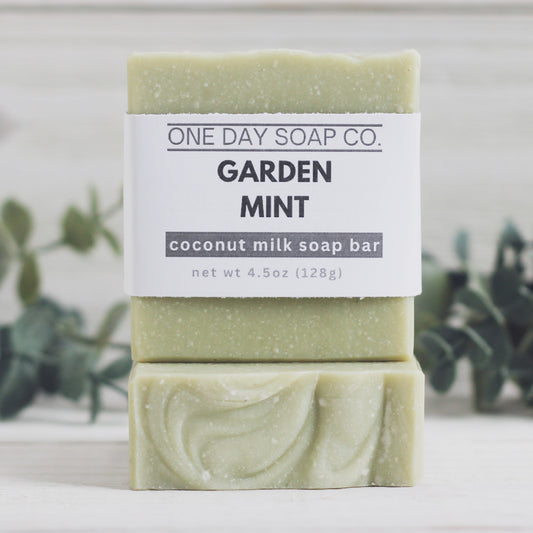 Garden Mint Coconut Milk Soap Bar