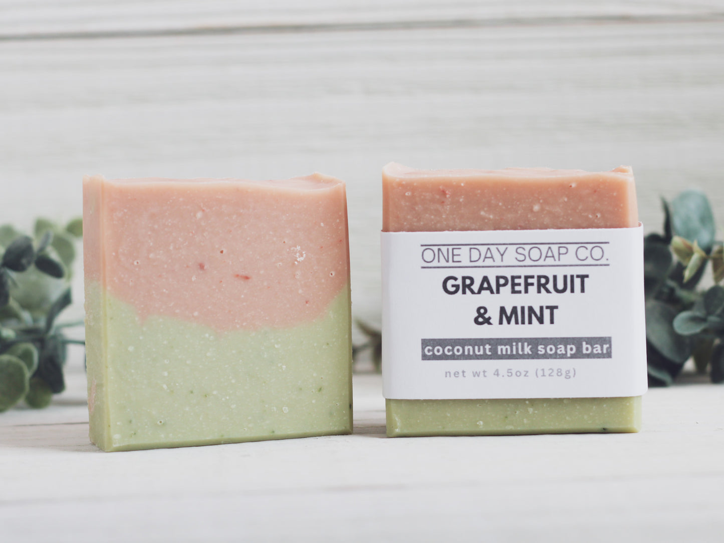 Grapefruit & Mint Coconut Milk Soap Bar