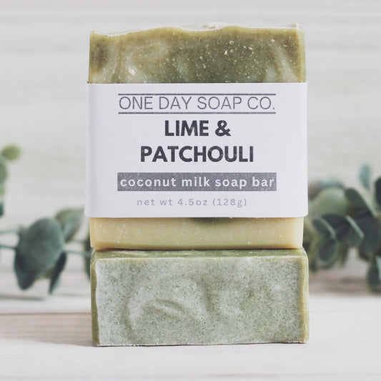 Patchouli & Lime Coconut Milk Soap Bar