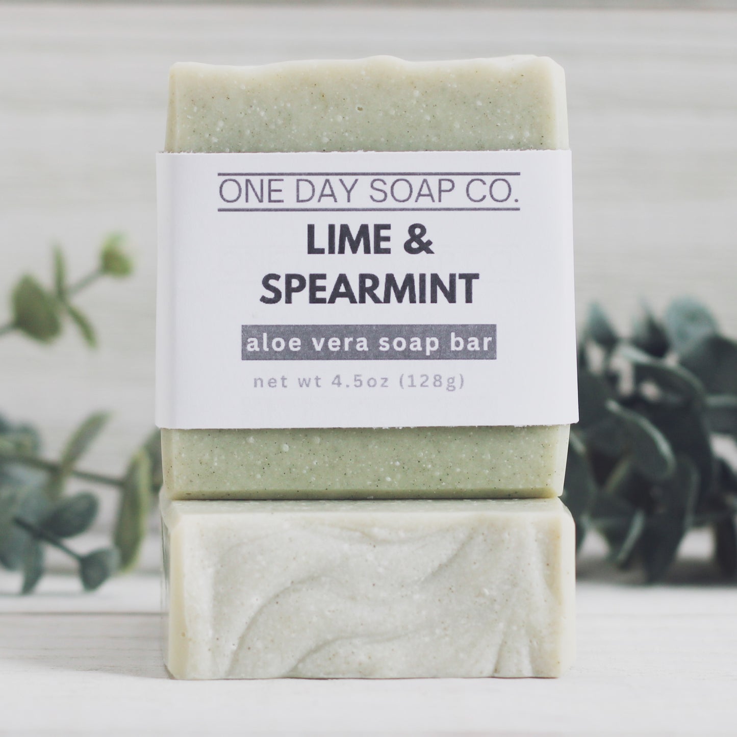 Lime & Spearmint Aloe Vera Soap Bar